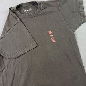 Fox Racing Premium Cotton Graphic T Shirt Men's Medium Black Loretta Lynn